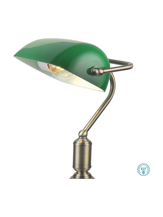 Sollo Nomos TL1 Office Lamp for Socket E27 in Bronze Color