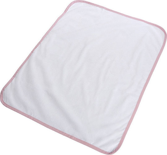 La Luna DrySleep Wasserdichtes Wickeltuch Rosa 60x80cm.