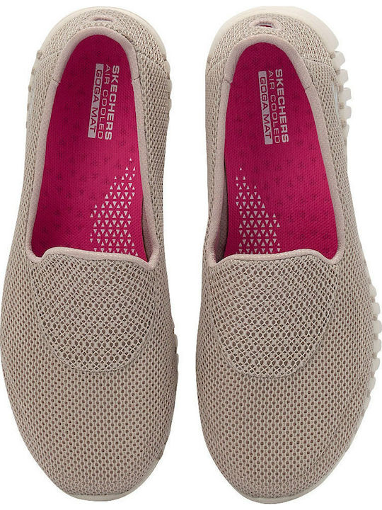 Go Walk Smart Women's Slip-Ons Natural