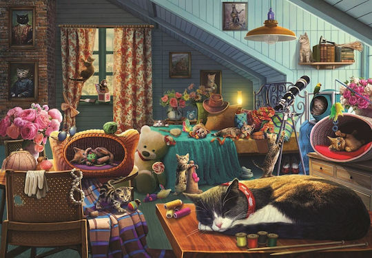 Παιδικό Puzzle Room Kitten Play Bedroom 260pcs Anatolian