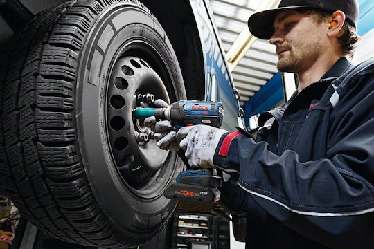 Bosch GDS 18V-300 Professional Μπουλονόκλειδο Μπαταρίας 18V 2x4Ah με Υποδοχή 1/2"