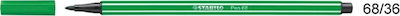 Stabilo Pen 68 Design Marker 1mm Green