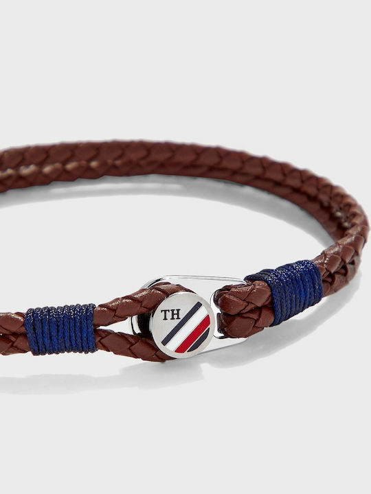 Tommy Hilfiger Herren Armband aus Leder