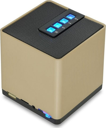 KB900 Bluetooth Speaker 3W with Battery Life up to 3 hours Gold