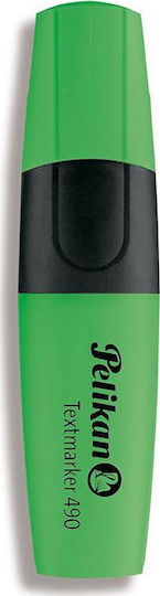 Pelikan Textmarker 490 Μαρκαδόρος Υπογράμμισης Πράσινο 5mm
