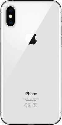 Apple iPhone XS Max SIM + eSIM SIM (4GB/64GB) Ασημί