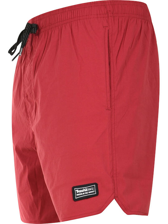 Men's Swimwear Shorts Red