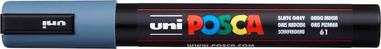 Posca PC-5M Μαρκαδόρος Σχεδίου Slate Grey 2.5mm