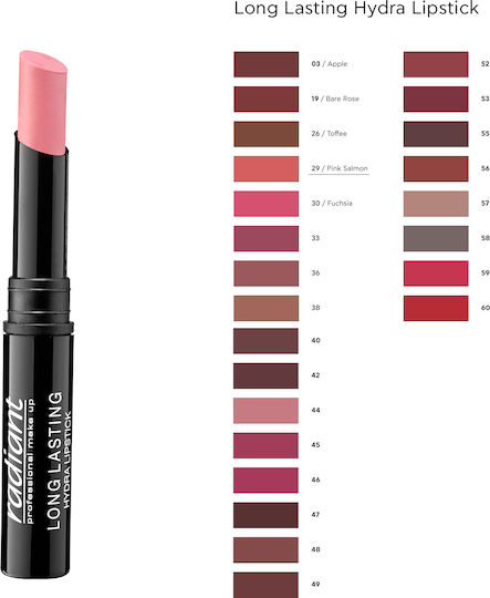 Radiant Longlasting Hydra Lipstick Long Lasting Sheer 29 2.5gr