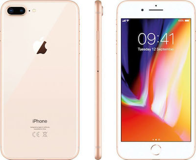 Apple iPhone 8 Plus (3GB/128GB) Single SIM Χρυσό