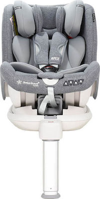 Bebe Stars Apex 360° Бебешко столче за кола 0-36 кг с Isofix Сив