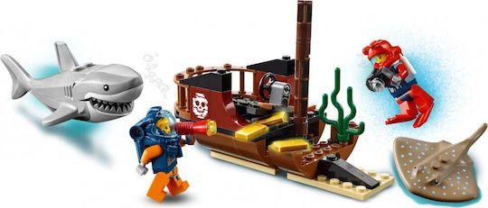LEGO City Ocean Exploration Ship pentru 7+ Ani 60266 | Skroutz Romania