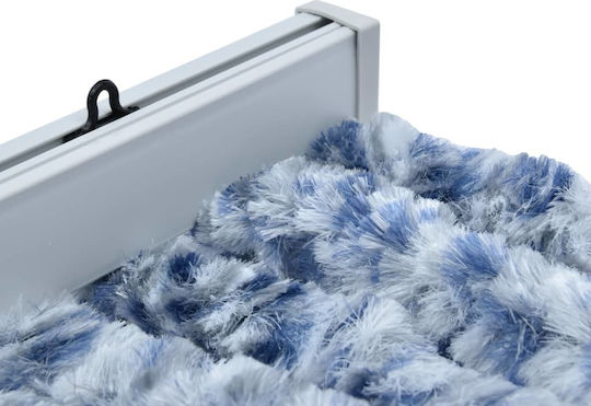 vidaXL 56 x 185 cm aus Chenille Türvorhang Blau 56x185cm 284273