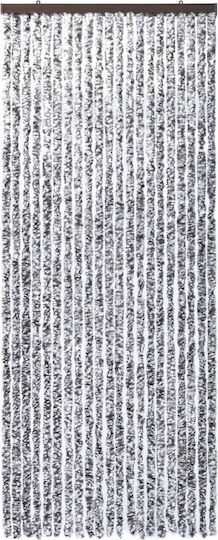 vidaXL Türvorhang Brown-Beige 90x220cm 284277