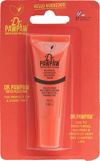 Dr. Pawpaw Liquid Ρουζ Tinted Peach Pink Balm