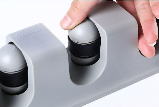 Wall-mounted Mop & Broom Holder 1pcs