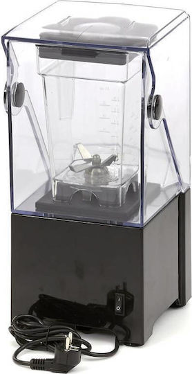 Maxima Holland Kitchen Master Ultimate Blender Comercial Profesional 0,8kW Negru cu Memorie Internă Cana 1,5lt 22x22x44,5cm