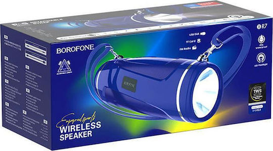 Borofone BR7 Empyreal Bluetooth Speaker 5W with Radio and Battery Life up to 2.5 hours Blue