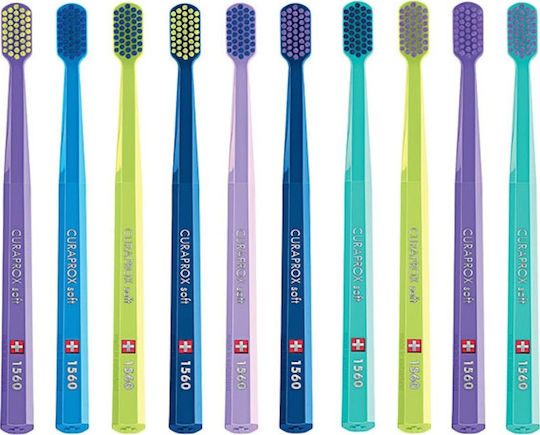 Curaprox CS 1560 Toothbrush Soft Blue - Purple