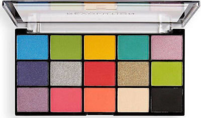 Revolution Beauty Reloaded Lidschattenpalette in fester Form Euphoria 16.5gr