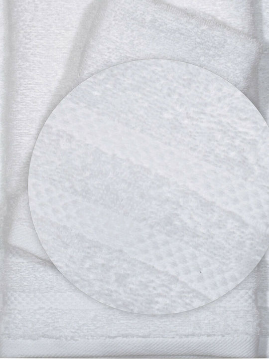 Das Home Bath Towel 46770140 70x140cm. White Weight 500gr/m²