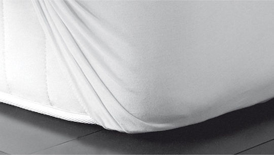 Kentia Protective Cover Semi-double Waterproof with Skirt Cotton Cover White 130x200+30cm