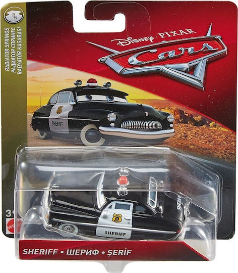 Disney Pixar Cars Sheriff Radiator Springs Mașinuță 1:55 pentru 3+ Ani FLM15