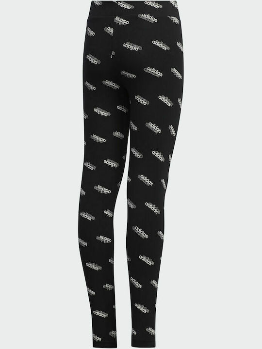 Adidas Leggings pentru Copii Lung Negru