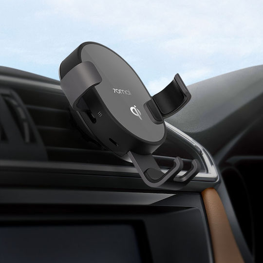 70Mai MiDrive Car Mobile & Tablet Mount with Adjustable Hooks & Wireless Charging 10W Black
