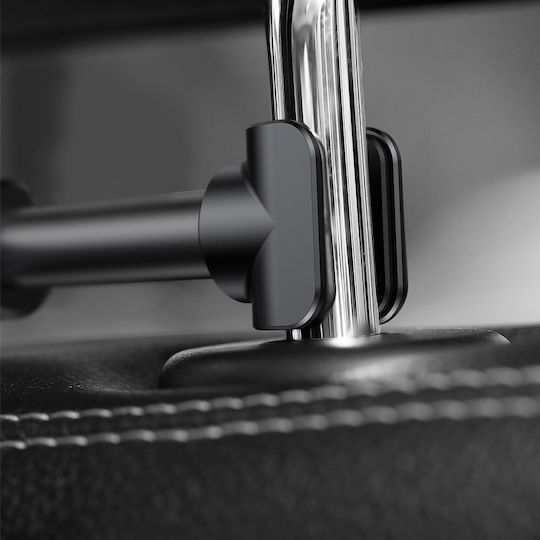 Baseus Car Mobile & Tablet Mount 4.7" - 12.9" with Adjustable Hooks Black