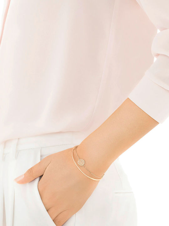 Swarovski Ginger Medium Γυναικείο Βραχιόλι Χειροπέδα από Ατσάλι Swarovski Ginger Medium Γυναικείο Βραχιόλι Χειροπέδα από Ατσάλι