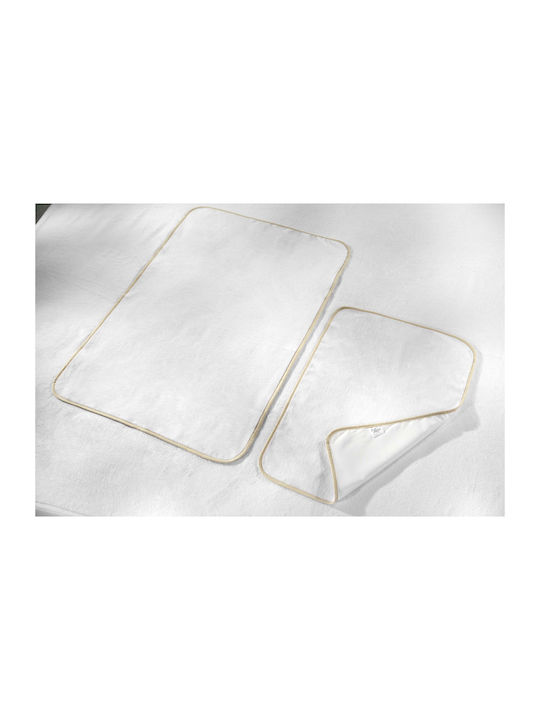 La Luna Suave Waterproof Changing Pad White 40x60cm.