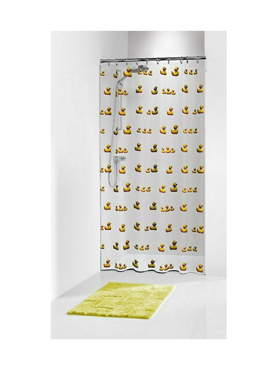 Sealskin Duckling Shower Curtain 180x200cm Multicolour 210621343