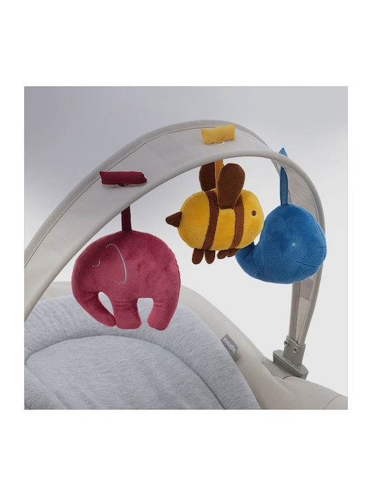 Inglesina Manual Baby Relax Lounge with Music Butter for Child up to 9kg