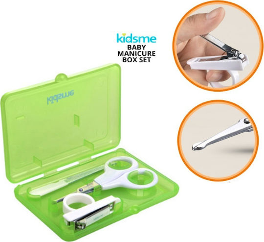 Kidsme Kidsme Baby Nail Care Set Green 4 Pieces