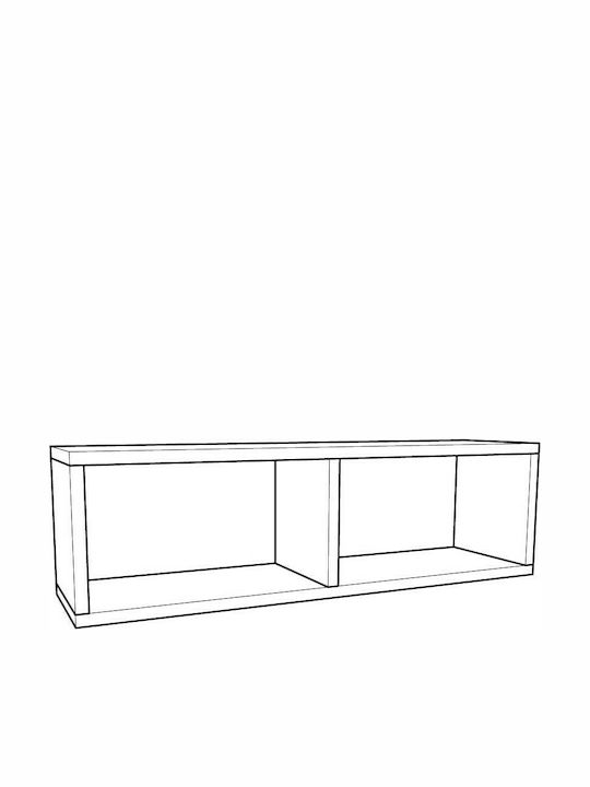 Kids' Box Shelf Numero 80 Pink 80x20x23.5εκ.