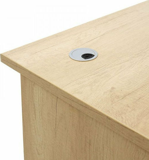 Офис Бюро Amazon Дървено Бежово 180x75x75см