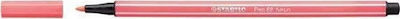 Stabilo Pen 68 Design Marker 1mm Red