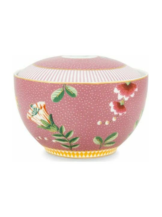 PiP Studio La Majorelle Porcelain Sugar Bowl Pink