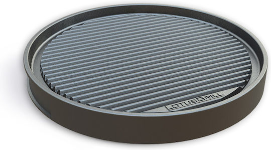 LotusGrill Antihaft Backblech Pizza Beidseitig mit Keramik Wohnung Oberfläche 30x30x2.9cm