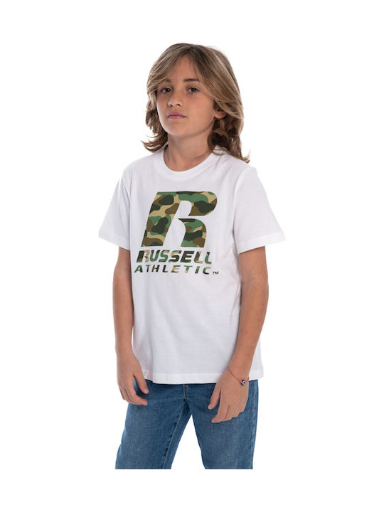 Russell Athletic Παιδικό T-shirt Λευκό