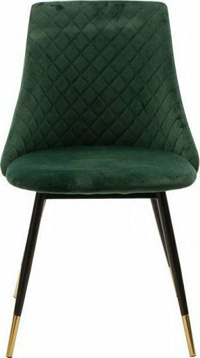 Giselle Столички Трапезария плюшени Dark Green-Black 1бр 51x52x82бр