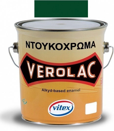 Vitex Βερνικόχρωμα Αντιδιαβρωτικό Διαλύτου Verolac 0.75lt 48 Γυαλιστερό