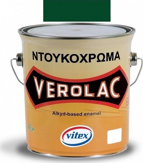 Vitex Βερνικόχρωμα Αντιδιαβρωτικό Διαλύτου Verolac 0.375lt 48 Γυαλιστερό