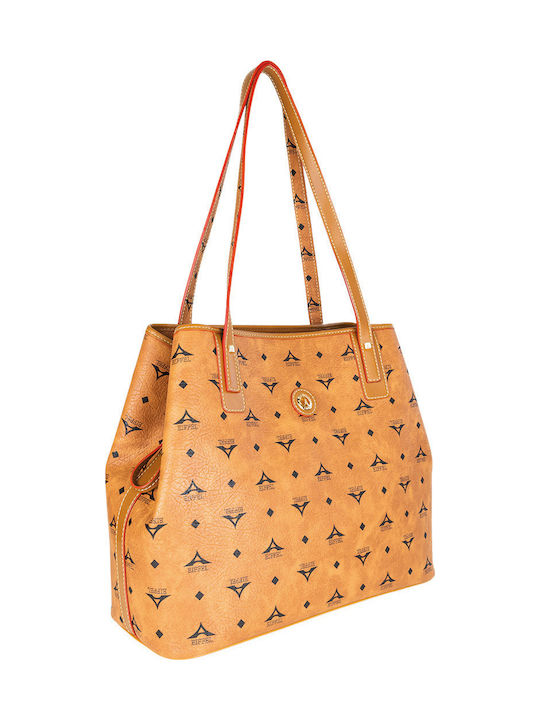 Women's Bag Shopper Shoulder Tabac Brown