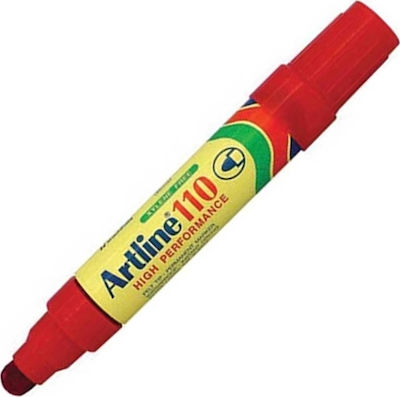 Artline 110 Permanent Marker 4mm Red