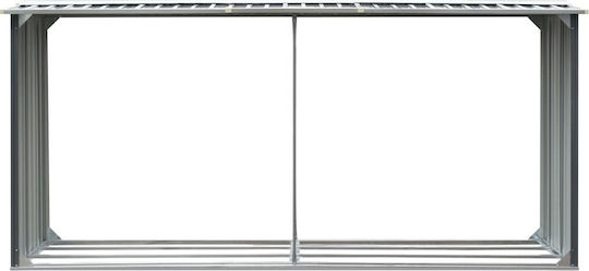 Metallisches Korrosionsschutz Gartenblockhaus Galvanisiert 3.3x0.92x1.53m