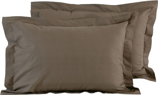 Das Home Bettlaken für Einzelbett 170x260cm. Best 1004 Braun