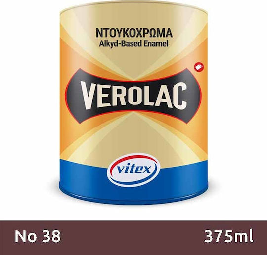 Vitex Βερνικόχρωμα Διαλύτου Verolac 0.375lt 38 Γυαλιστερό