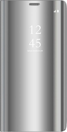Clear View Book Plastic Silver (Redmi Note 8T)